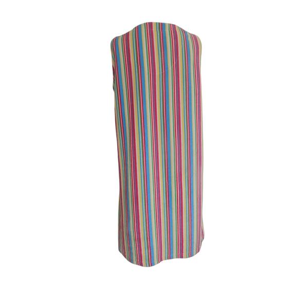 LA CERA multicolor striped robe or beach cover up terry cloth size Medium - Picture 9 of 9